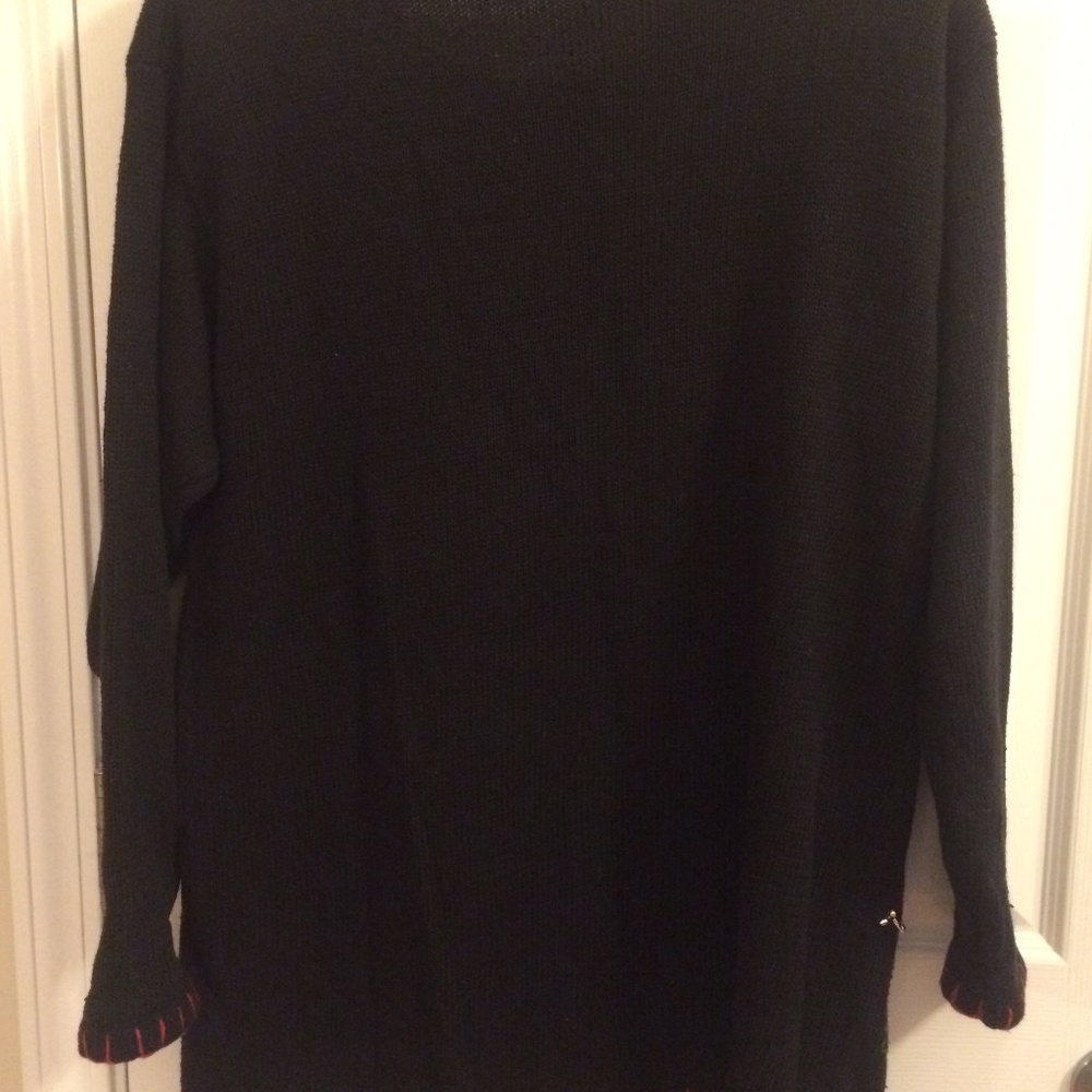 Christmas Sweater Pullover Sz M Carolyn Taylor - Picture 7 of 7